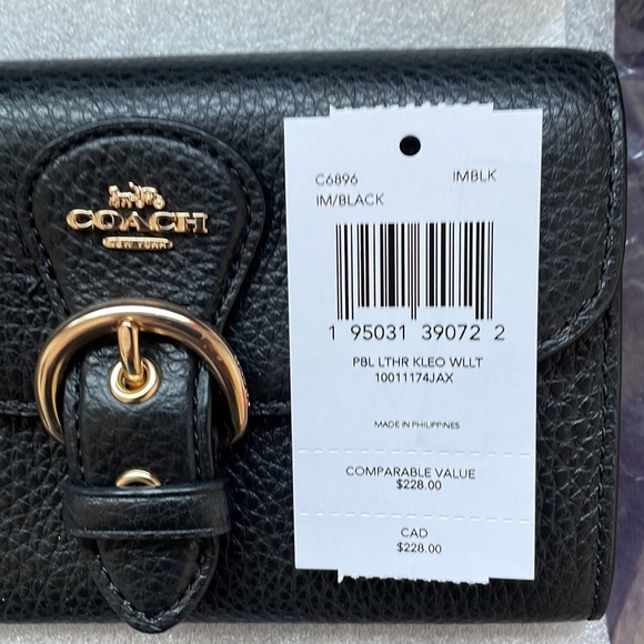 New with Tags Coach Kleo Wallet - Picture 4 of 4